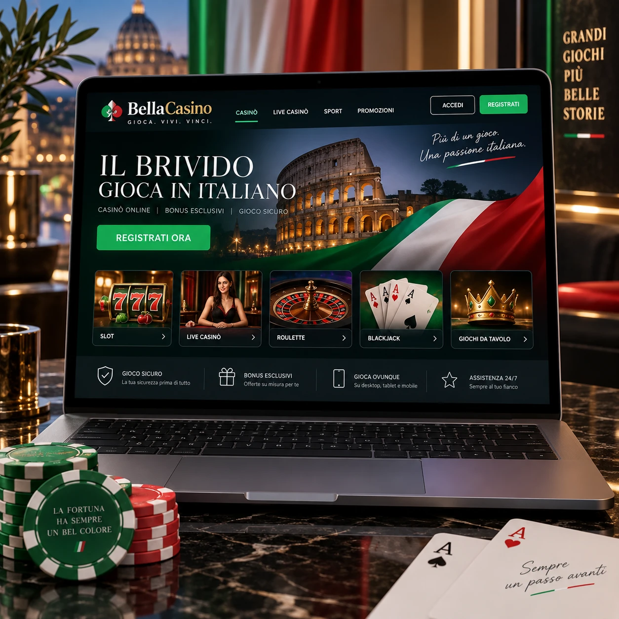 Migliori Casin Online In Italia Nel 2026 Guida Completa A Sicurezza Bonus E Pagamenti